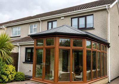 Wood Framed Conservatory Extension